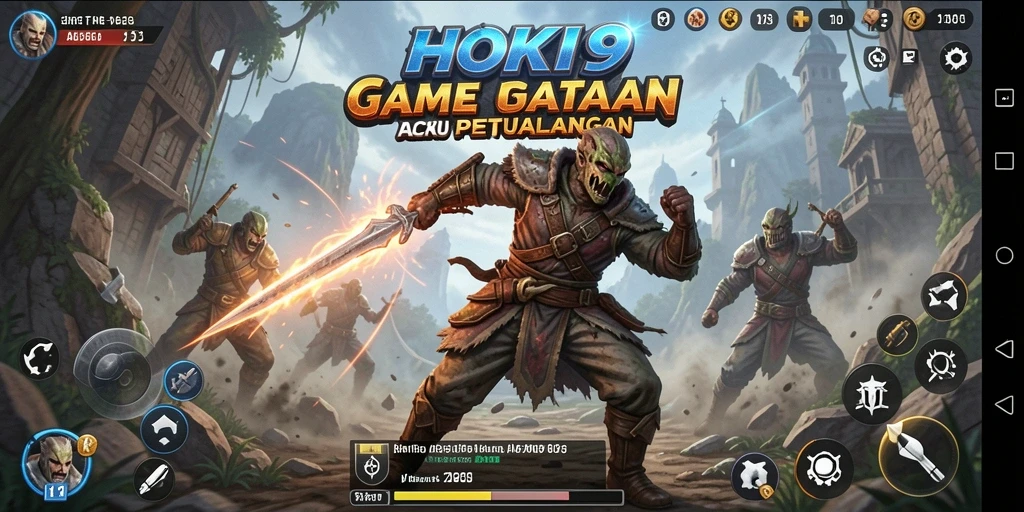 Gameplay HOKI9 yang seru dengan karakter dinamis dan pertempuran epik.