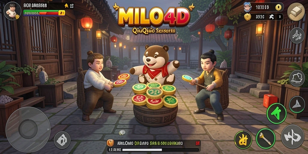 Tampilan gameplay seru di MILO4D yang menantang.