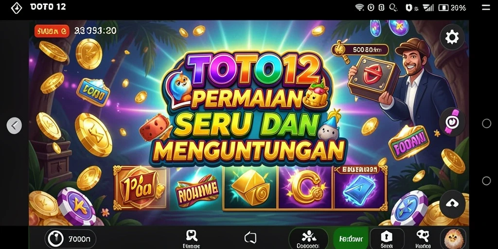 Tampilan gameplay Slot TOTO12 dengan grafis memukau.