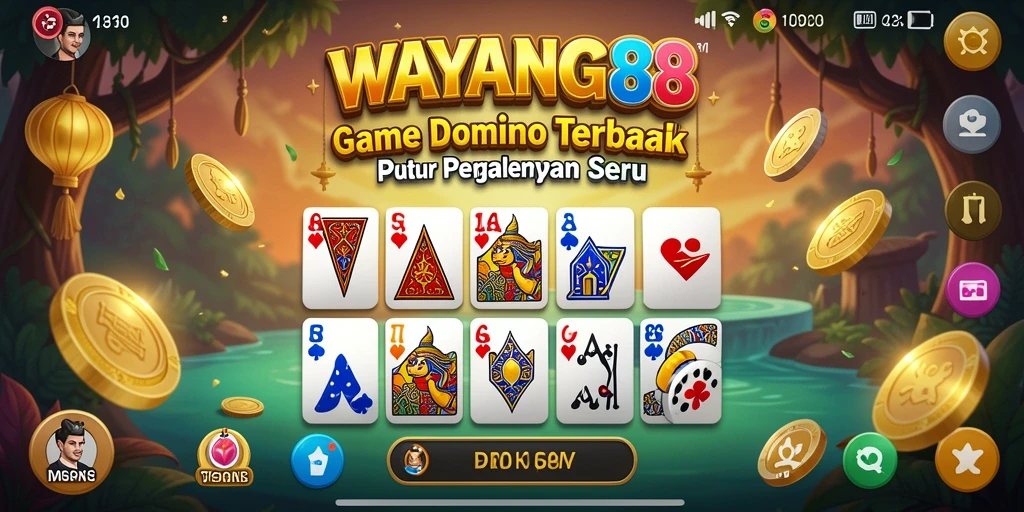 Tampilan gameplay seru dan interaktif di WAYANG88.