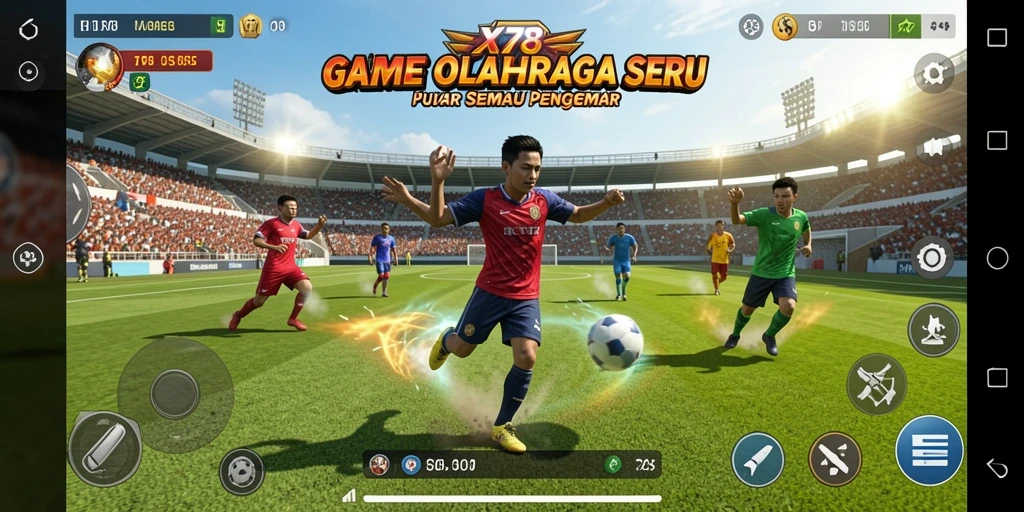 Gameplay seru dan grafis menawan dari X78.
